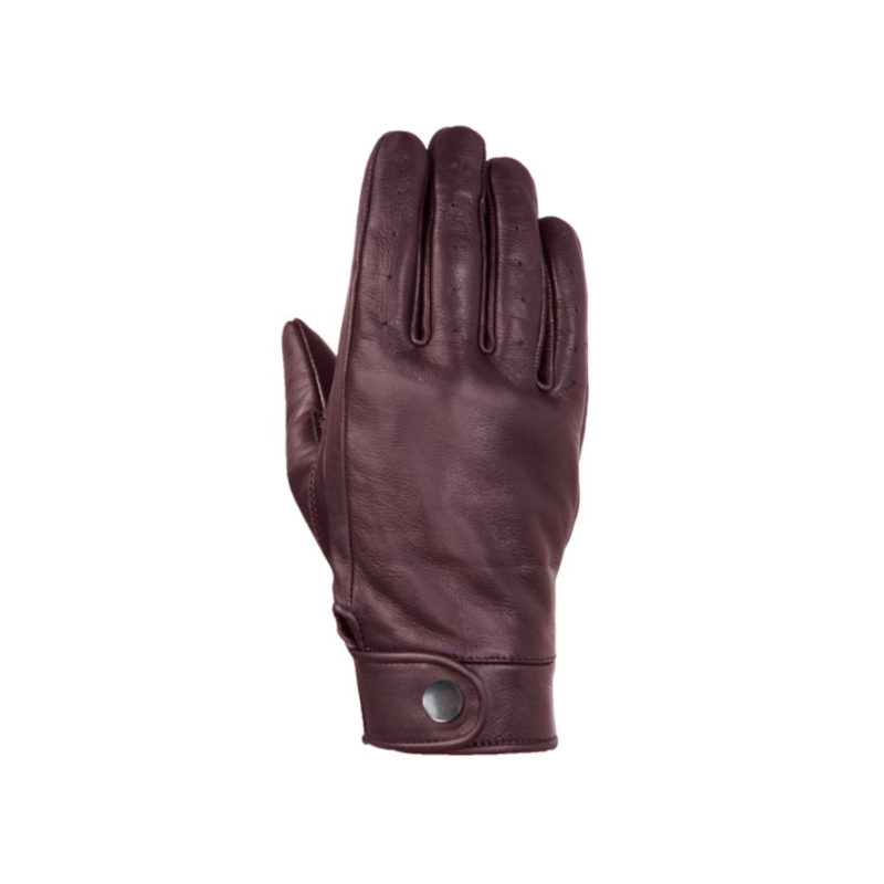 Dámské rukavice na motorku 4SQUARE Dandy bordó červené výprodej