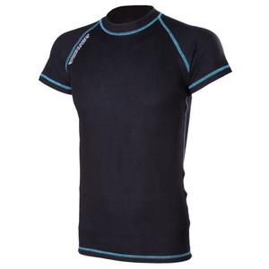RSA Heat zwart en blauw thermoshirt met korte mouwen