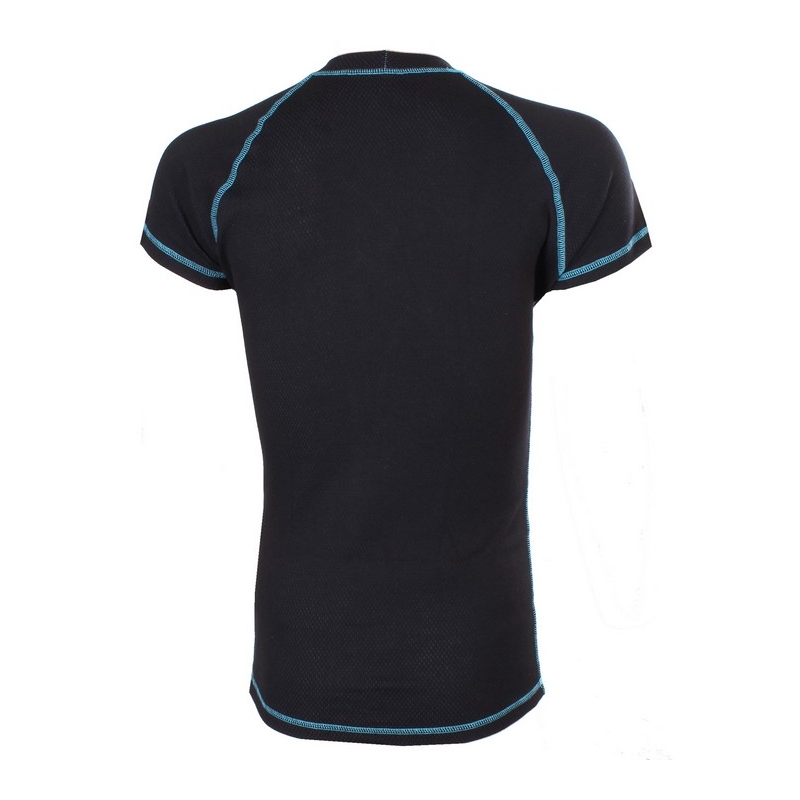 RSA Heat thermoshirt met korte mouwen, zwart-blauw