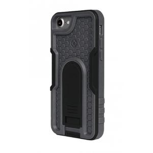 Telefoonhoes met houder CUBE X-Guard voor Apple iPhone 7/8 zwart uitverkoop