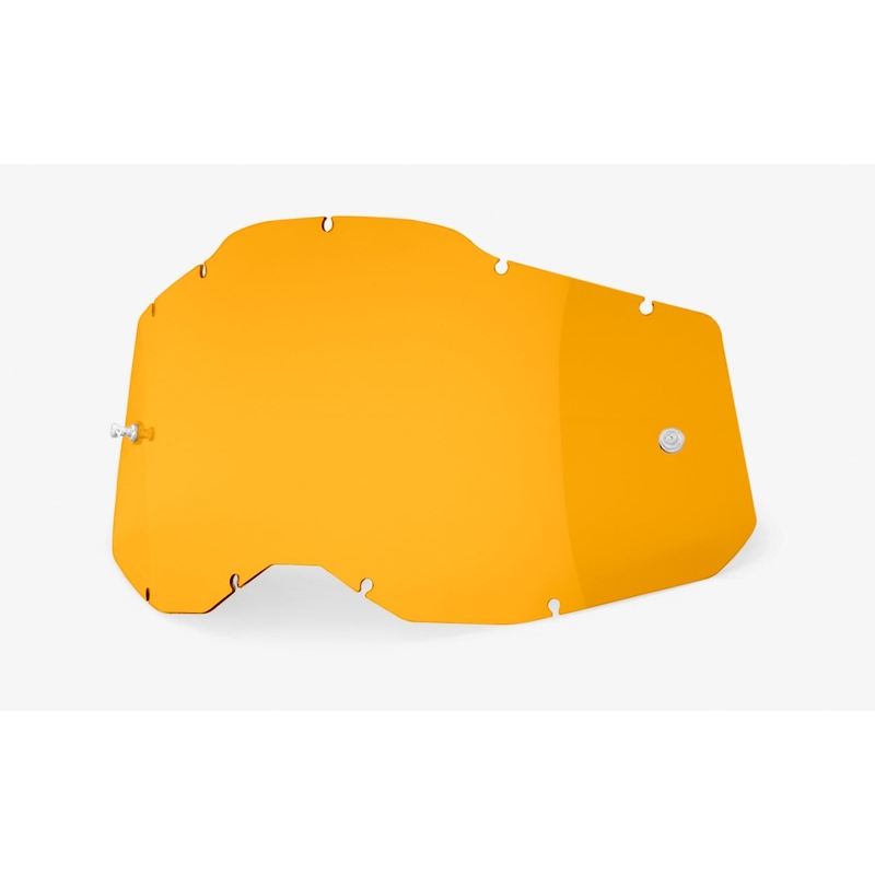 Plexi 100% Racecraft 2/Accuri 2/Strata 2 donkergeel (Anticondens)