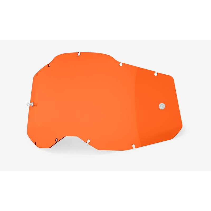 Plexi 100% Racecraft 2/Accuri 2/Strata 2 oranje (Anticondens)