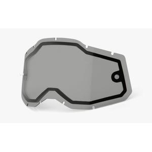 Plexi 100% Racecraft 2/Accuri 2/Strata 2 dubbel smoke (Anti-condens)