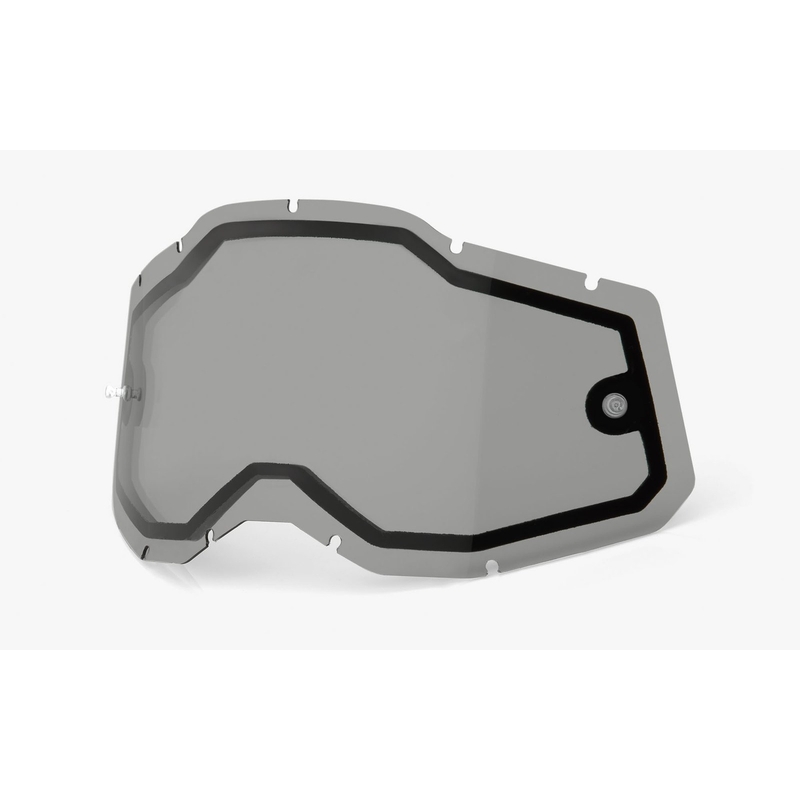 Plexi 100% Racecraft 2/Accuri 2/Strata 2 dubbel smoke (Anti-condens)