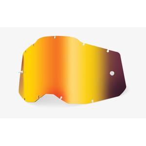 Kind Plexiglas 100% Accuri 2/Strata 2 rood gespiegeld (Anti-fog)