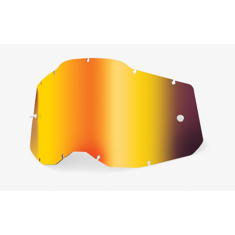 Kind Plexiglas 100% Accuri 2/Strata 2 rood gespiegeld (Anti-fog)