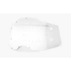 Plexi 100% Forecast Racecraft 2/Accuri 2/Strata 2 helder met knop (Anti-fog)