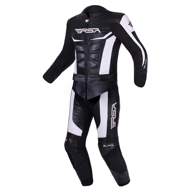 RSA Blade zwart-witte jumpsuit voor heren uitverkoop