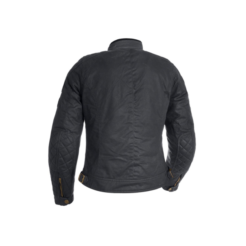 Oxford Holwell dames motorjack zwart uitverkoop