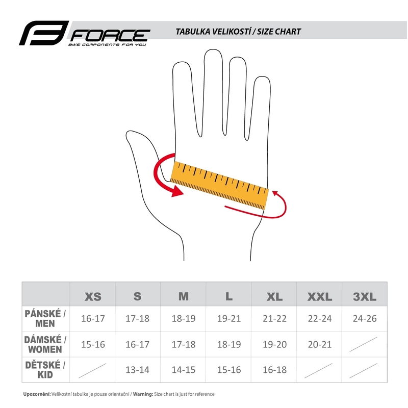 Handschoenen FORCE Points zwart-grijs uitverkoop