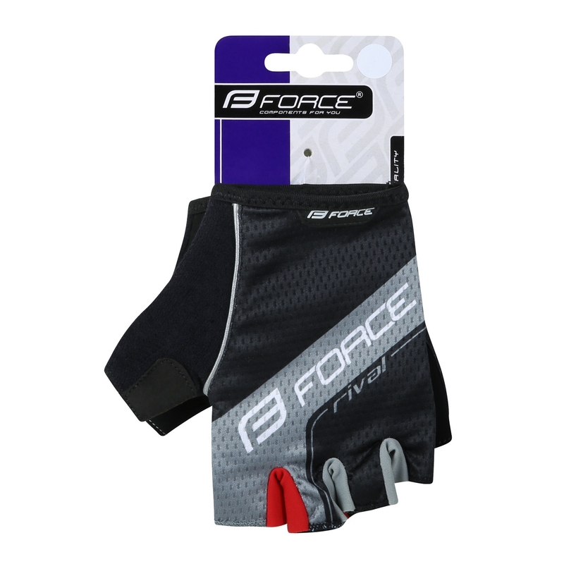 FORCE Rival handschoenen zwart-grijs uitverkoop