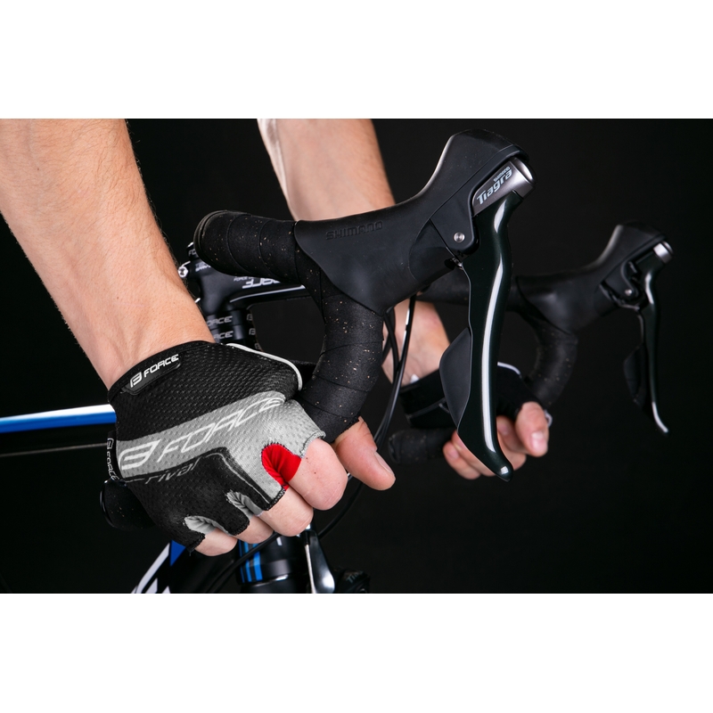 FORCE Rival handschoenen zwart-grijs uitverkoop