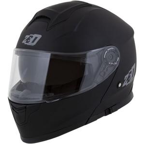 Opklapbare motorhelm ZED F18 zwart mat