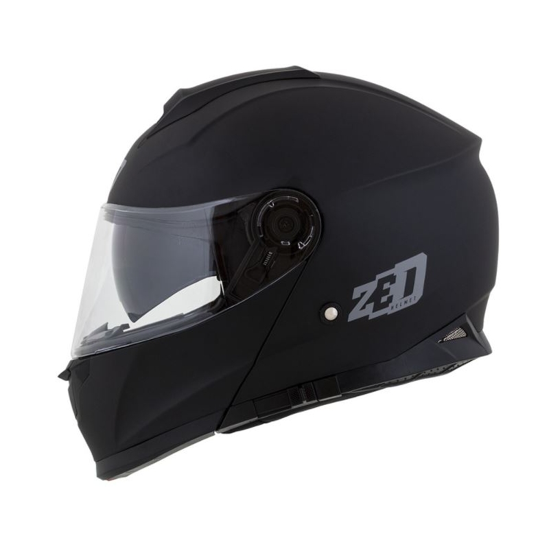 Opklapbare motorhelm ZED F18 zwart mat