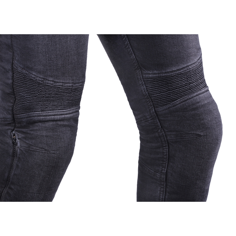Street Racer Spike II CE Zwarte Motorfiets Jeans