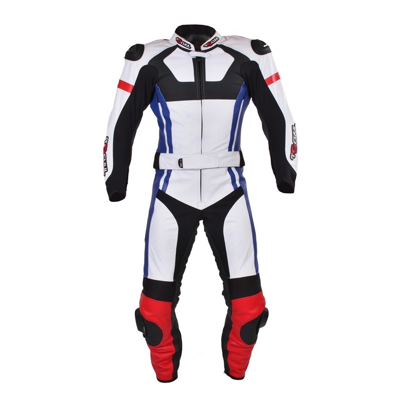 Pánské kalhoty Tschul 580 bílo-červeno-modro-černé výprodej