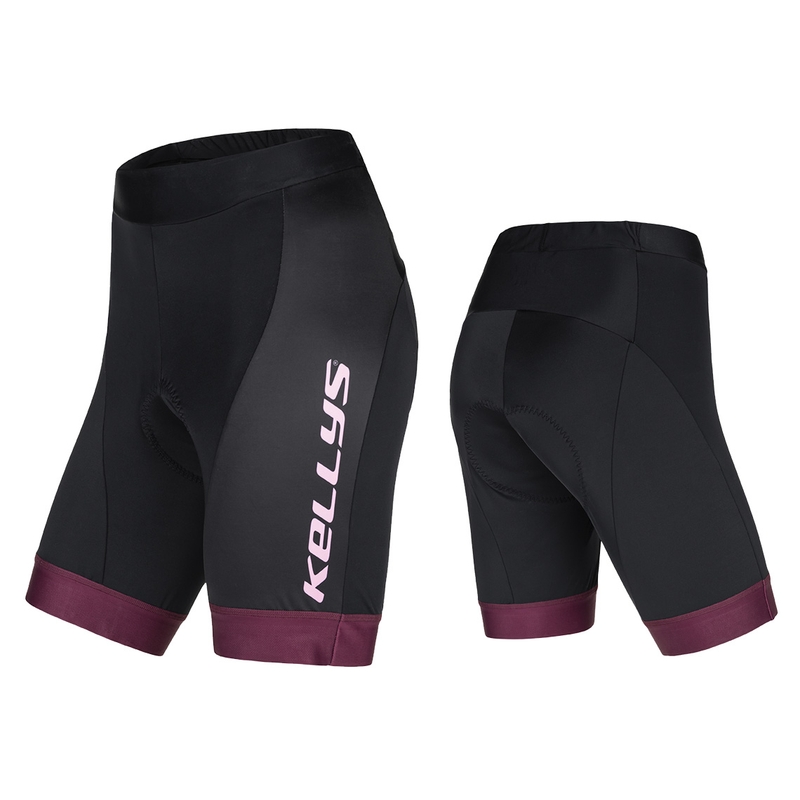 Dámské kraťasy KELLYS Maddie 2 černo-fialové výprodej