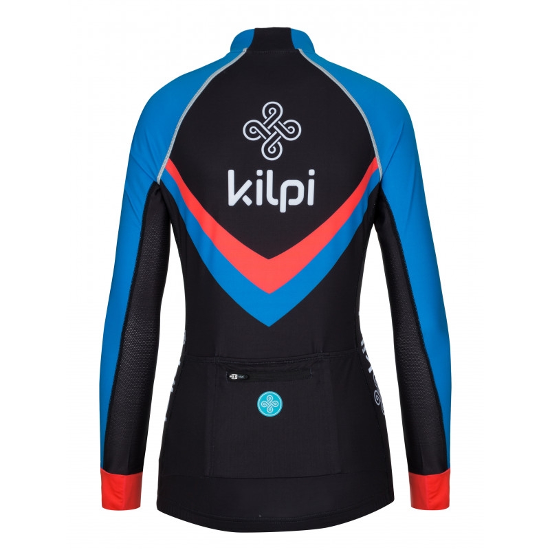 Damestrui Kilpi Rapita zwart-rood-blauw - lange mouw uitverkoop