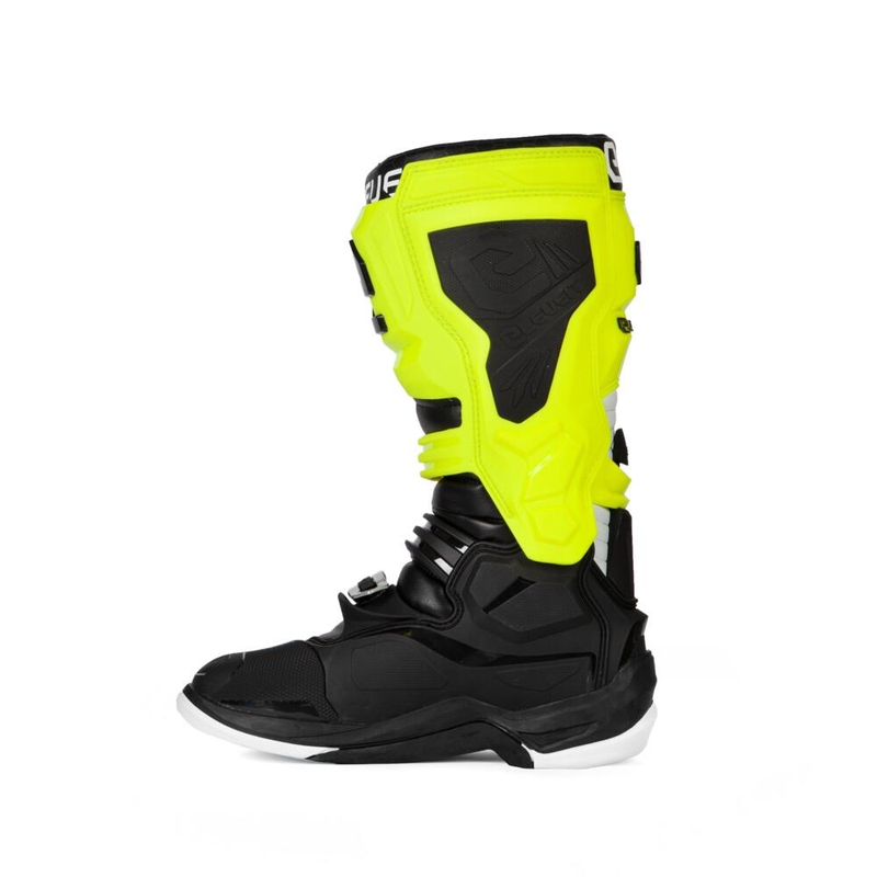 Eleveit X-Legend zwart-fluo geel-wit motorlaarzen uitverkoop