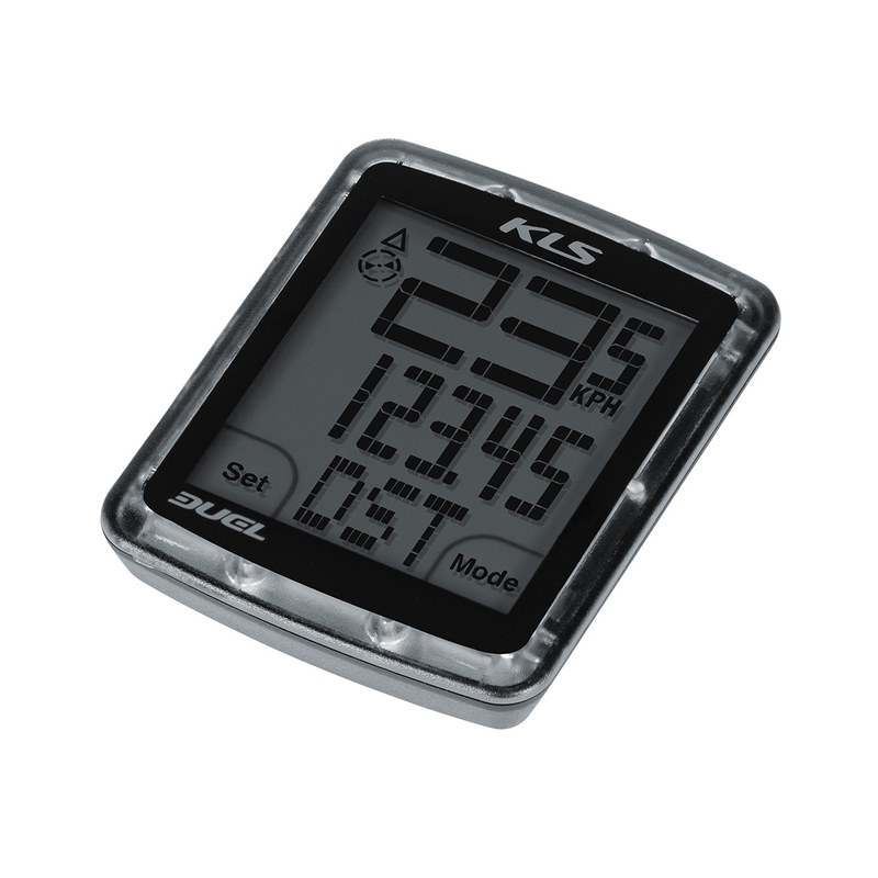 Cyklopočítač KELLYS Duel WL šedý výprodej