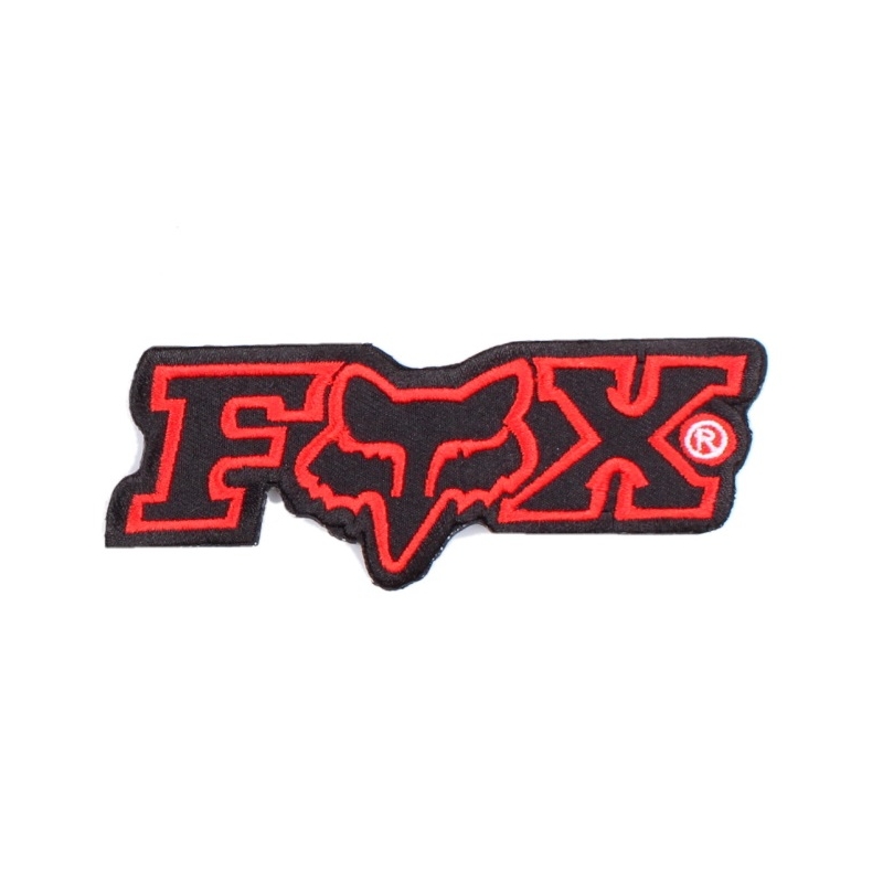 Nášivka a nažehlovačka Fox červená