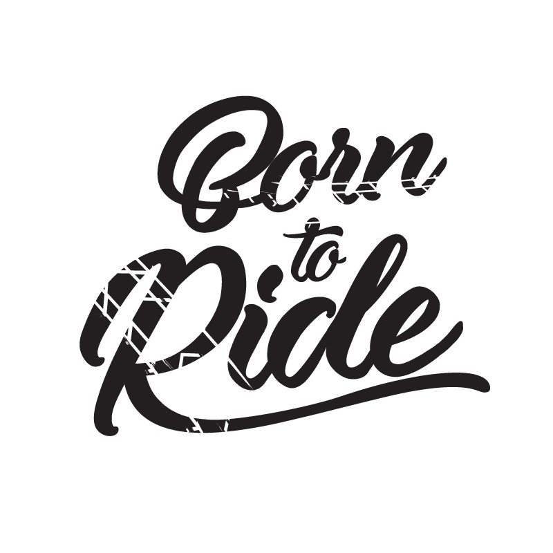 Born to Ride sticker