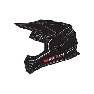 MotoZem Kruissticker