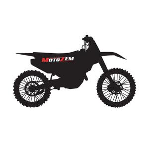 MotoZem Cross Bike sticker