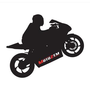 MotoZem Sportfiets sticker