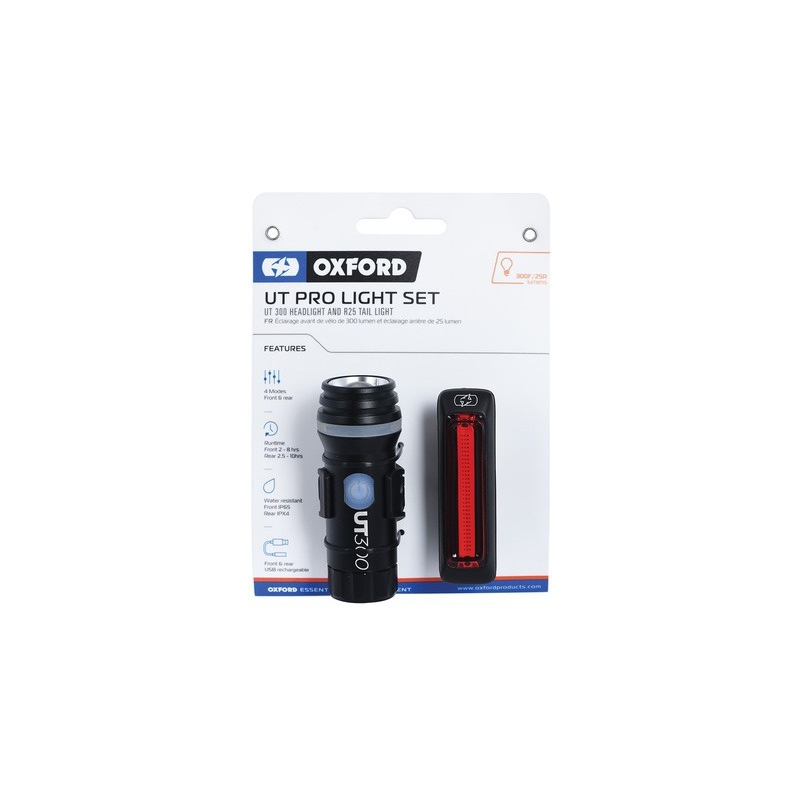 Oxford Ultratorch Pro Light Fietslamp Voor + Achter