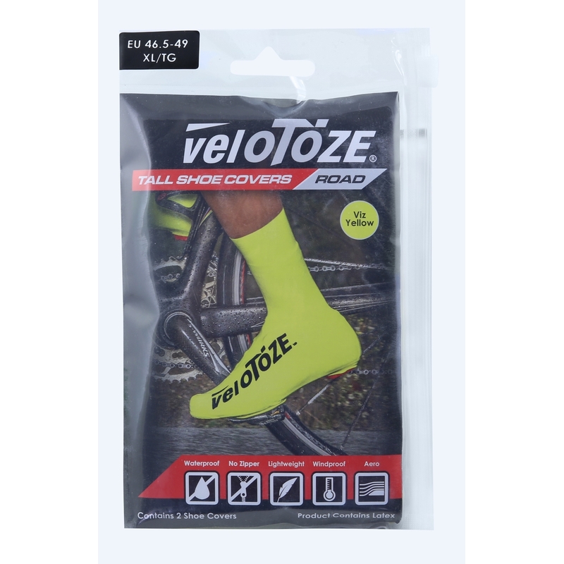 Velotoze Wegfietsbroekhoezen geel