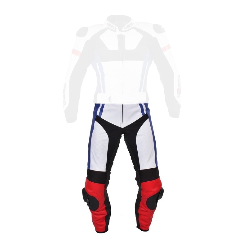 Pánské kalhoty Tschul 580 bílo-červeno-modro-černé výprodej