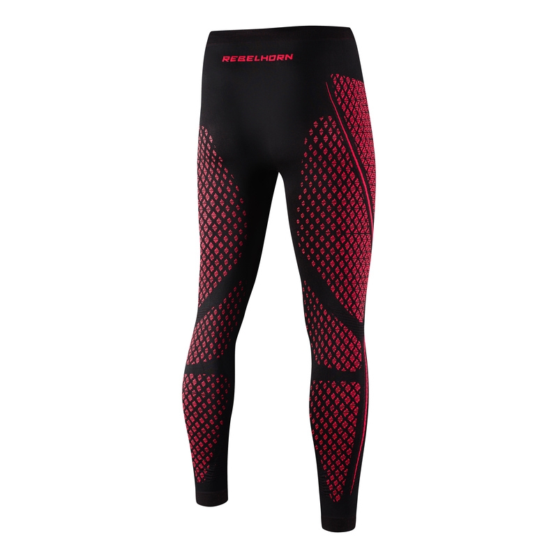 Rebelhorn Therm II zwart-rood thermo ondergoed