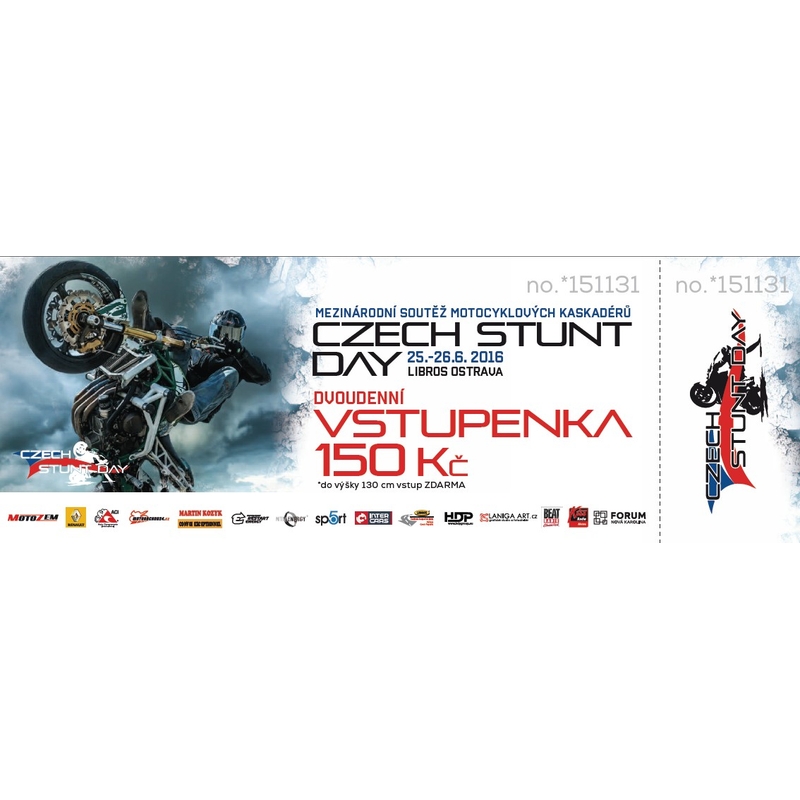 Dvoudenní poukaz na vstup CSD 2016
