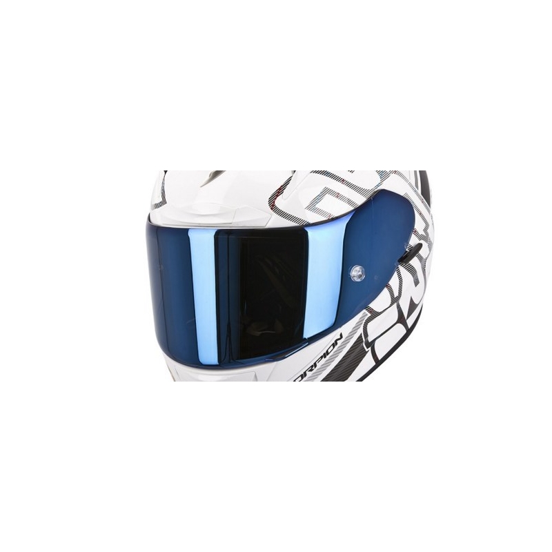 KDF14-3 Scorpion Exo-2000 EVO/2000/1200/710/510/491/410/390 Maxvision blauw gespiegeld plexi