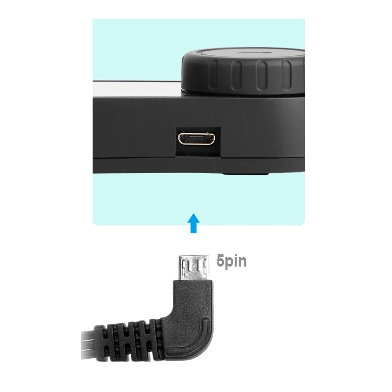Náhradní mikrofon a sluchátka pro Bluetooth Intercom MaxTo M2