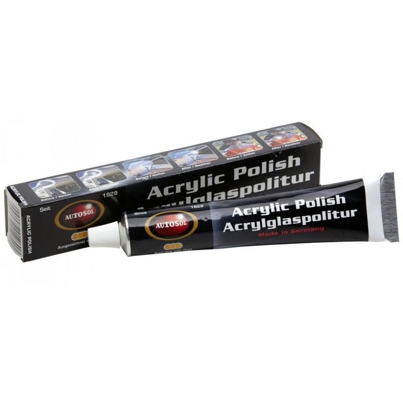 Pasta voor het verwijderen van krassen uit plexiglas Autosol Acryl Polish 75 ml