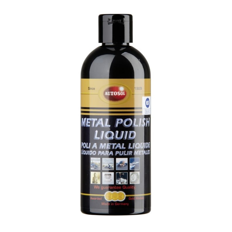 Emulsie voor het reinigen en polijsten van metaal Autosol Metaalpoets Vloeibaar 250 ml