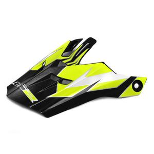 Helmvizier voor LS2 PEAK MX456 Fabriek wit-zwart-geel