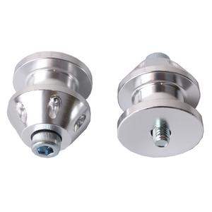 Rollen voor achterbrug R-TECH M6 zilver