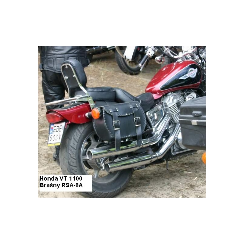 Chopper RSA-6A leren motortassen