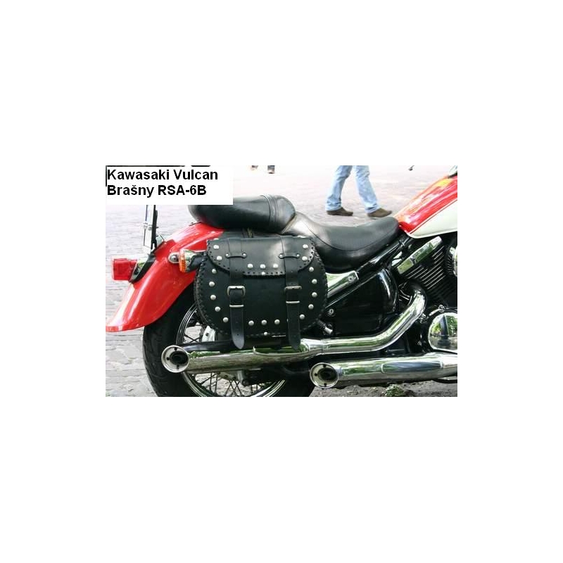 Chopper RSA-6B leren motortassen