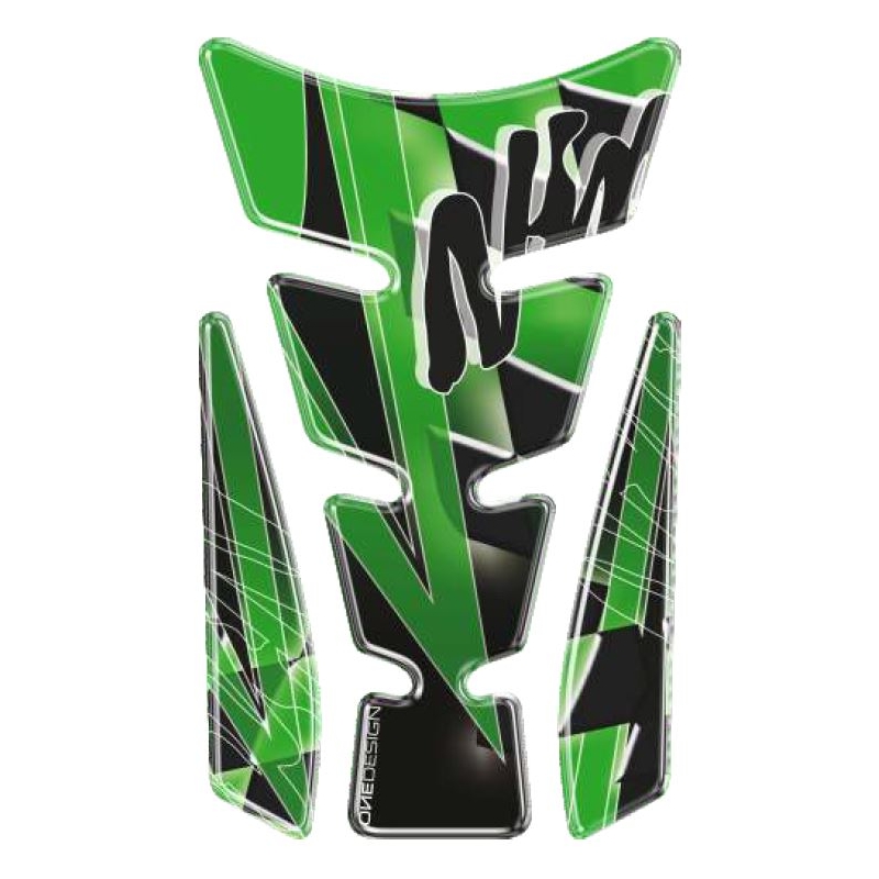 Brandstoftankdeksel Print - Spirit LE 6 groen