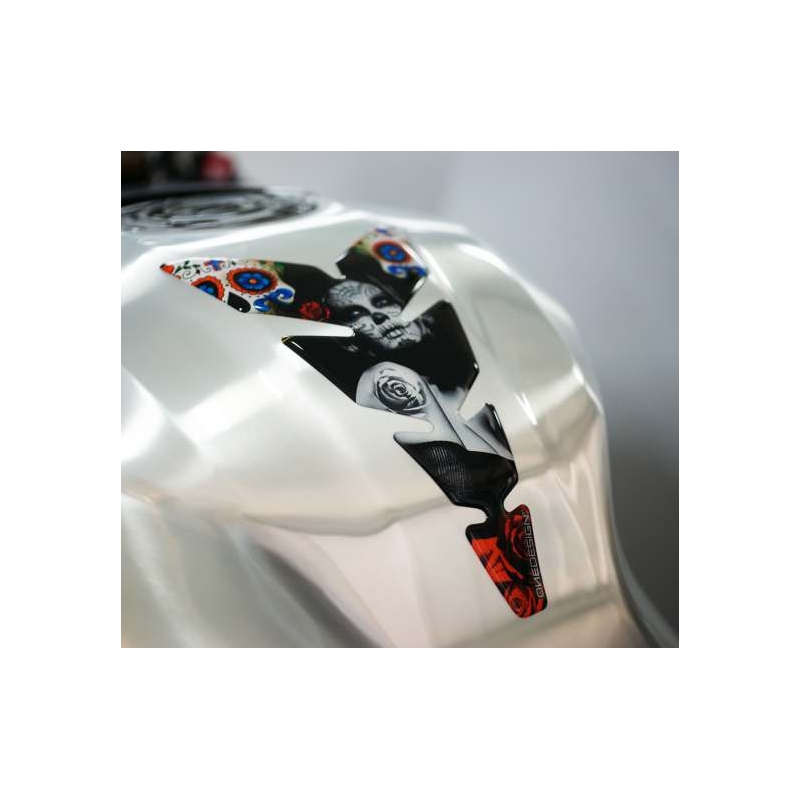 Brandstoftankdeksel Print - MOON Slim Mexican Tatoo 2