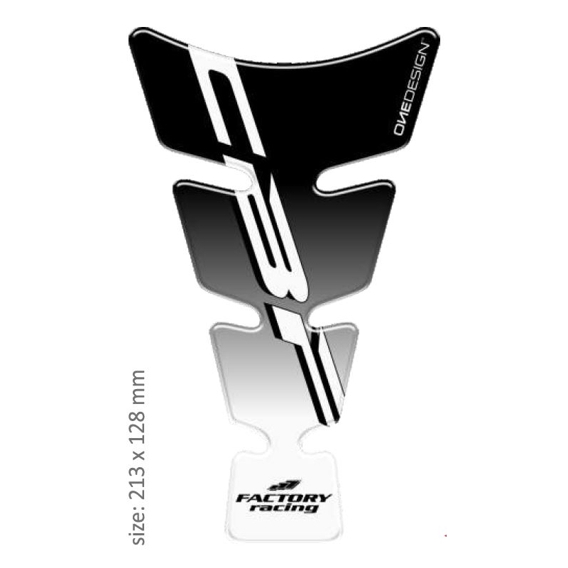 Brandstoftankdeksel Print - Spirit 11 zwart
