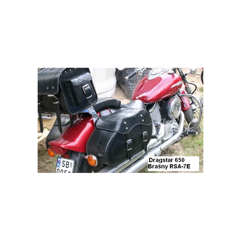 Chopper RSA-7A leren motortassen