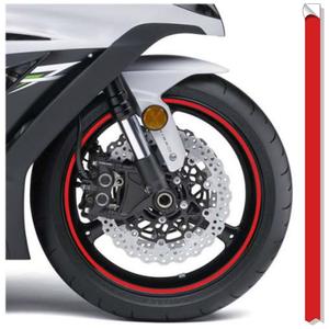 Reflecterend velglint Print rood
