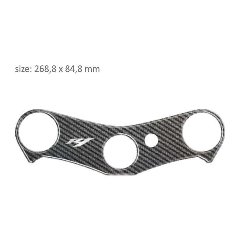 Carboncoating voor bril Print - Yamaha R1 (07-08)