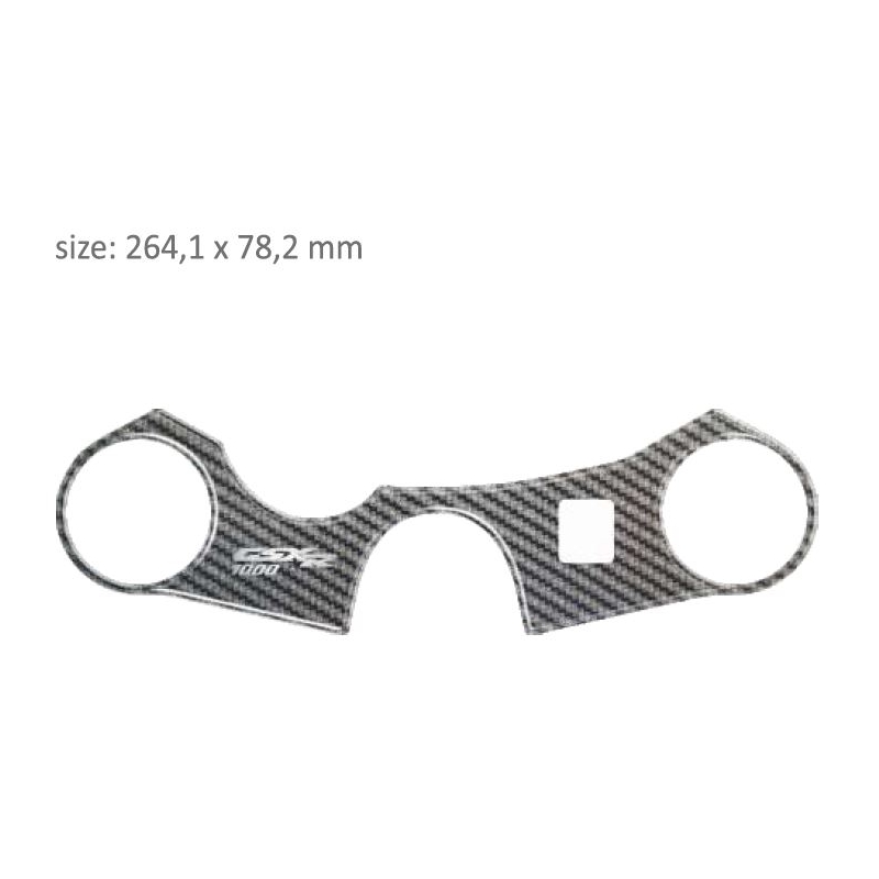 Carbon brilcoating print - Suzuki GSXR 1000 (07-08)