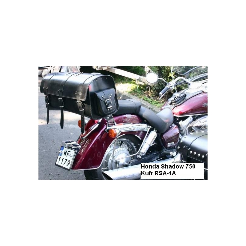 Chopper RSA-4A leren motorkoffer